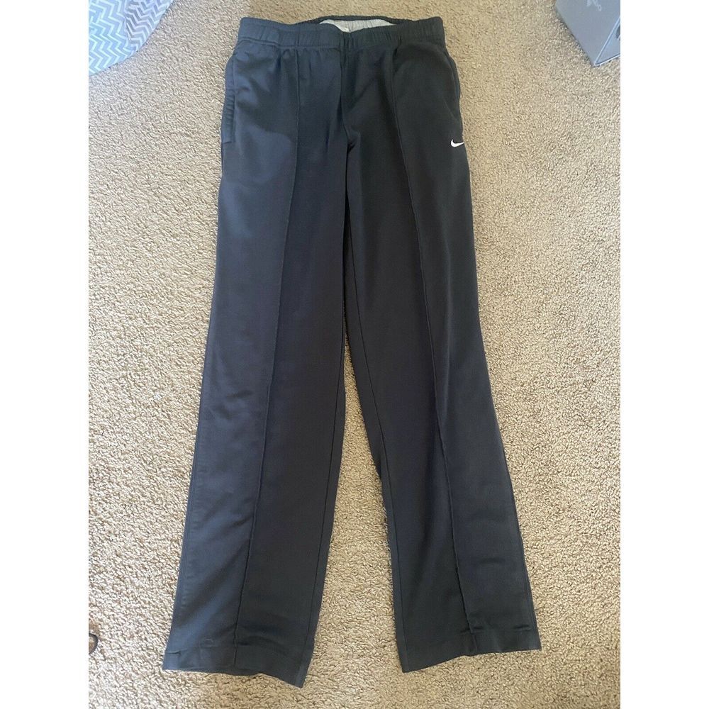 Nike Pants Men's Small Gray Sweats Joggers Athletic Sweatpants 100% Polyester